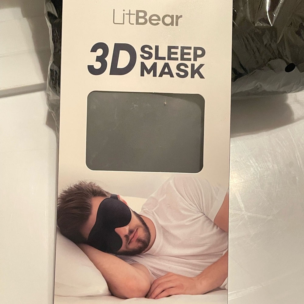 Lit Bear sleep mask